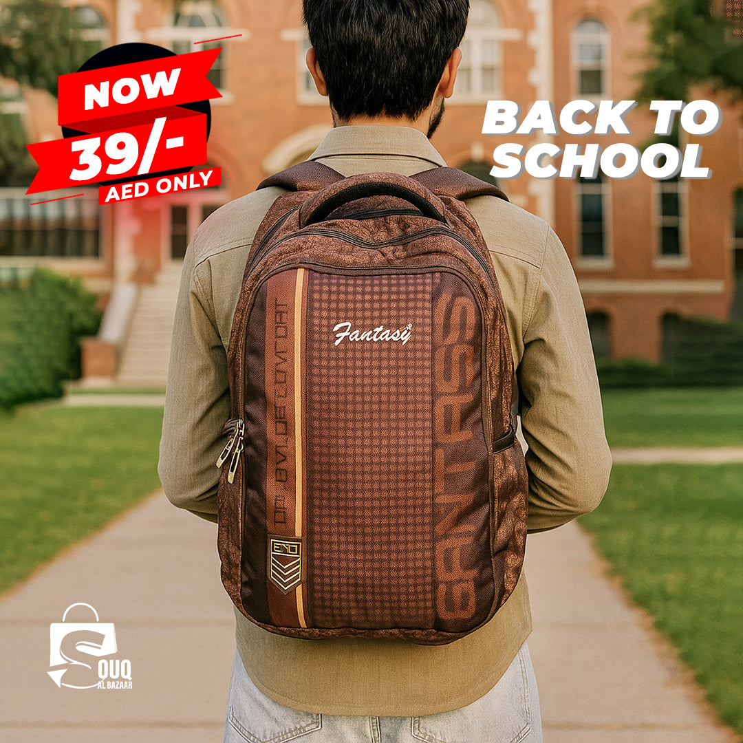 Fantasy Trendy Backpack School Bag Designed for Rough & Tough