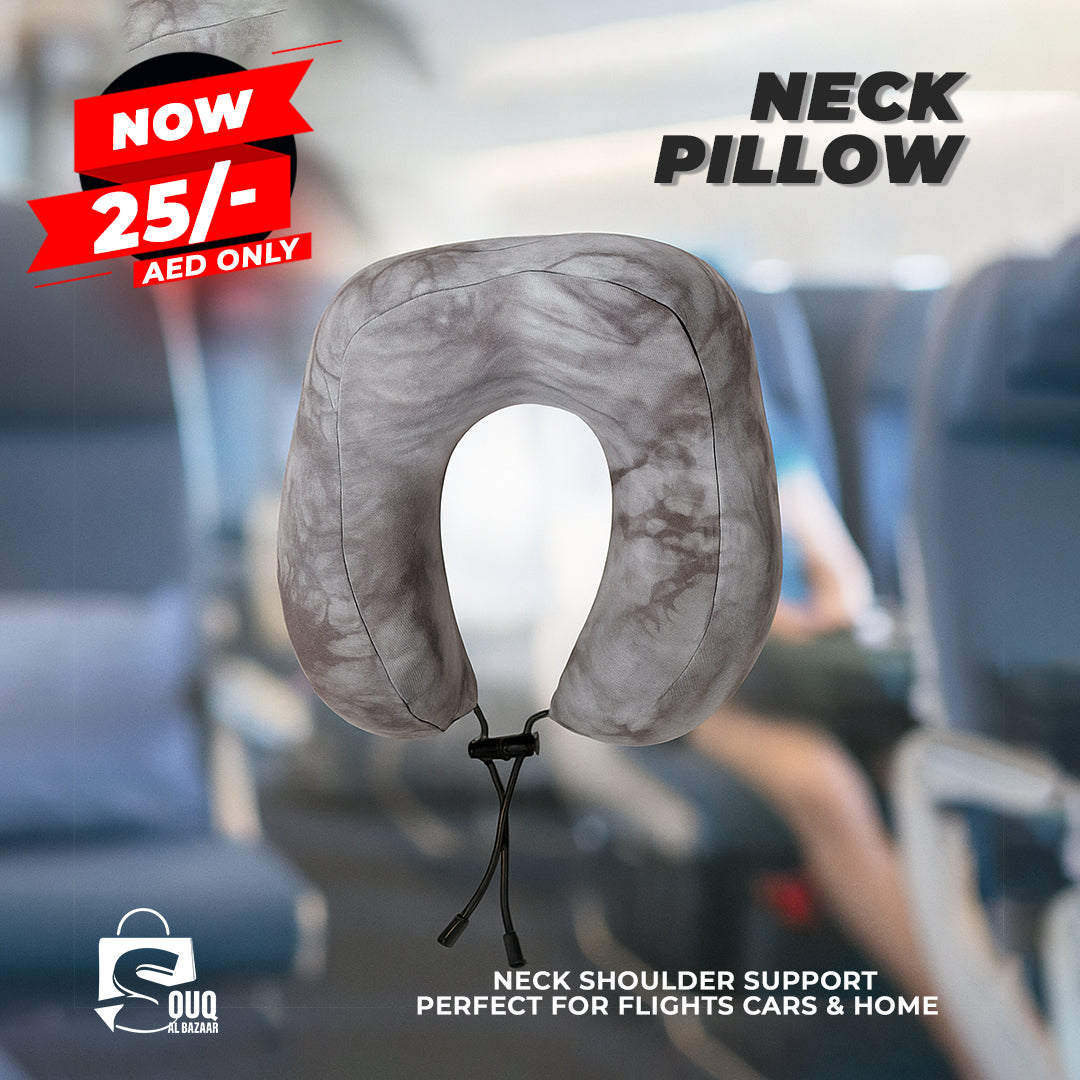 Soft U Travel Memory Foam Neck Pillow U-shaped