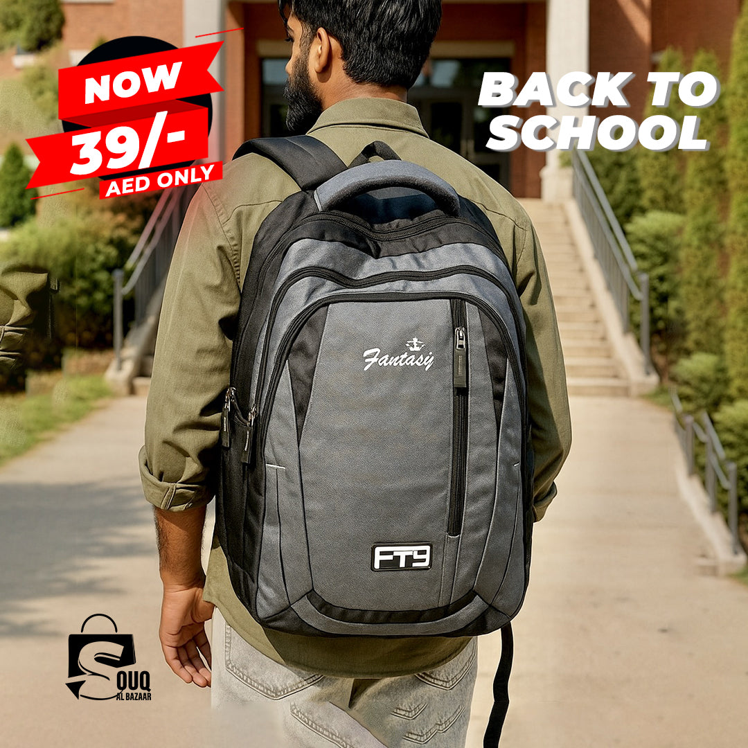 Fantasy Trendy Backpack School Bag Designed for Rough & Tough