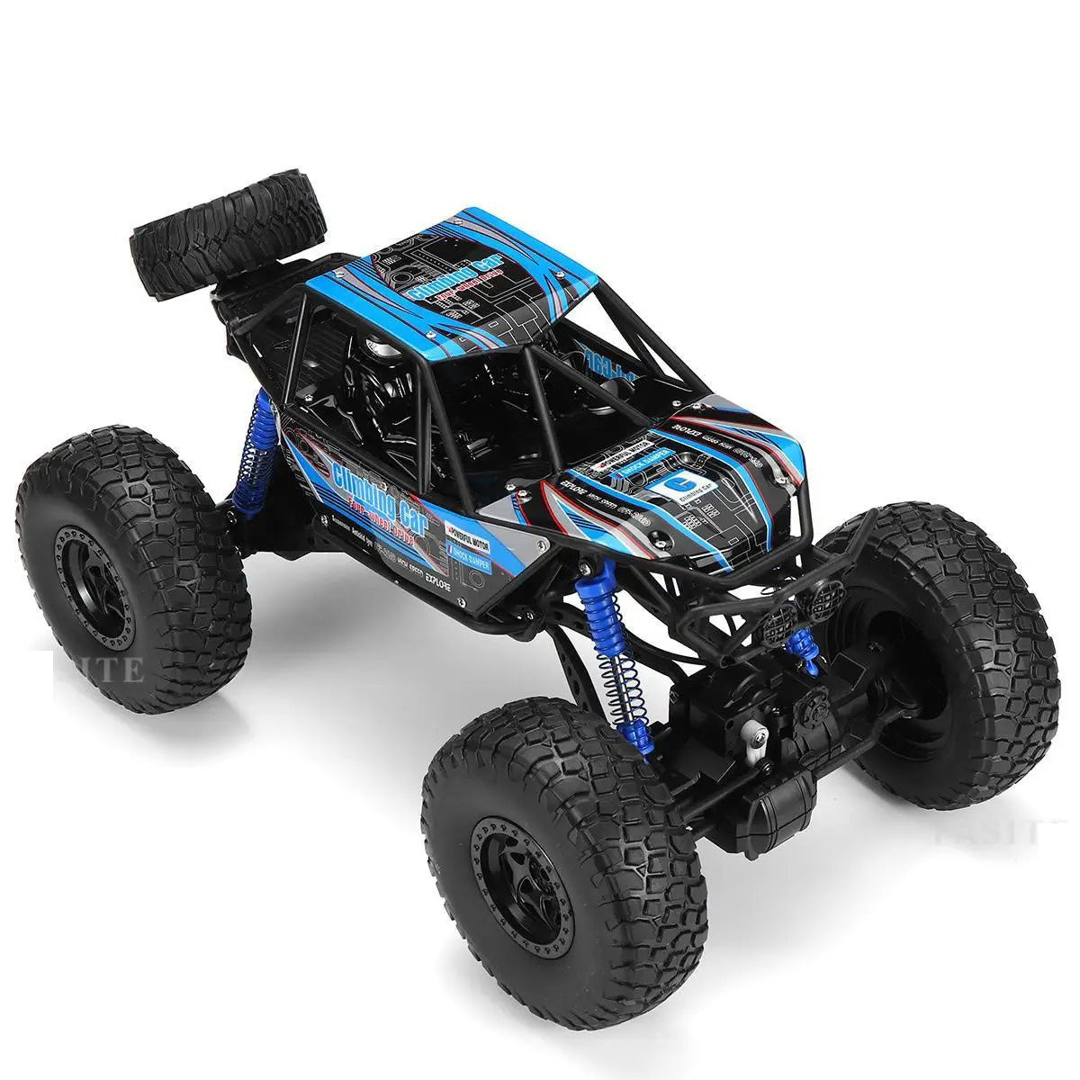Climbing RC Car 1:10 Scale 2.4GHz 4WD High Speed Fast Remote Control Racing Car Kids Gift