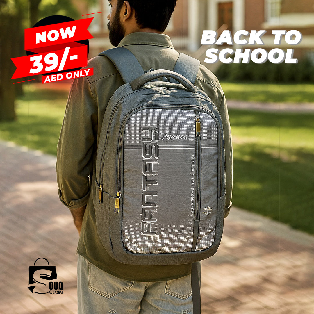 Fantasy Trendy Backpack School Bag Designed for Rough & Tough