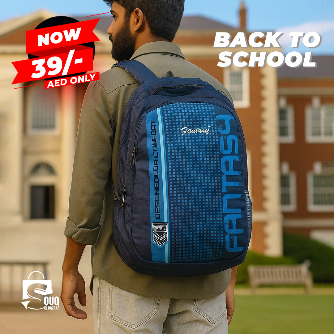Fantasy Trendy Backpack School Bag Designed for Rough & Tough