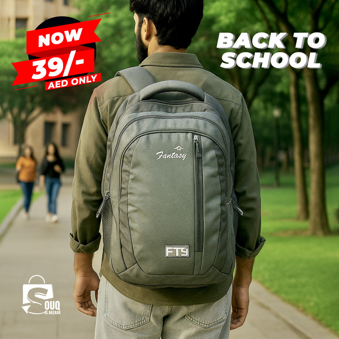 Fantasy Trendy Backpack School Bag Designed for Rough & Tough