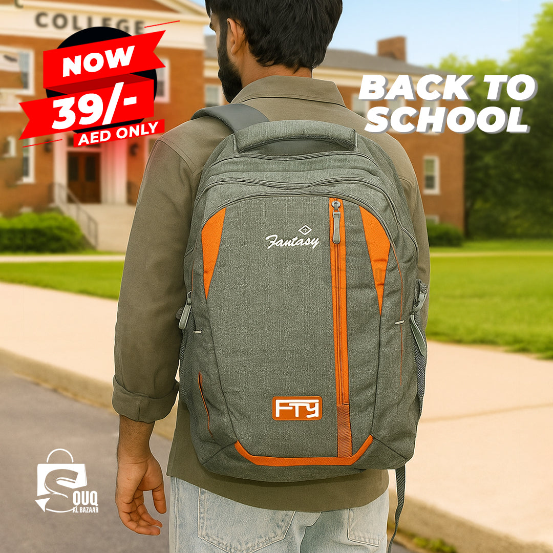 Fantasy Trendy Backpack School Bag Designed for Rough & Tough