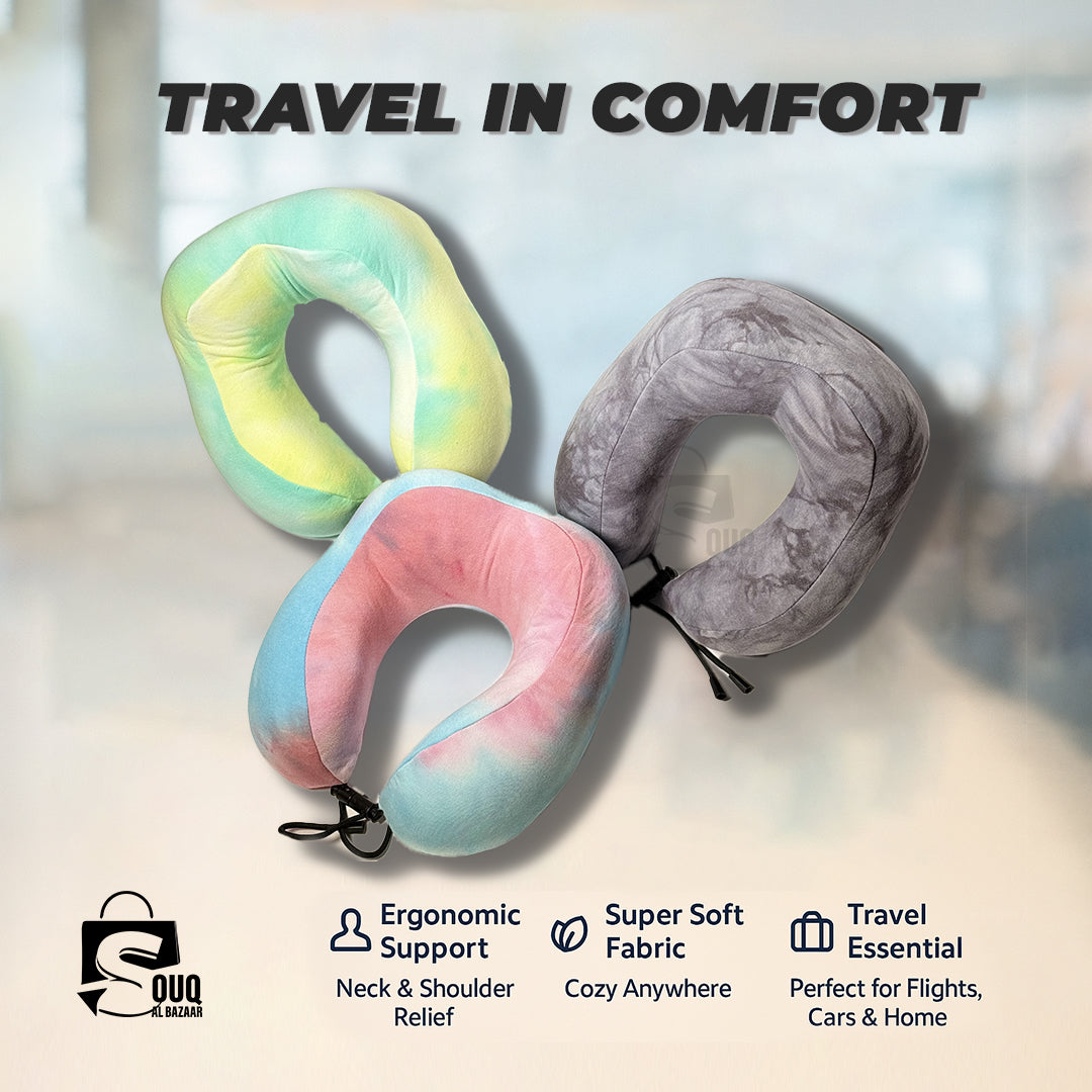Soft U Travel Memory Foam Neck Pillow U-shaped