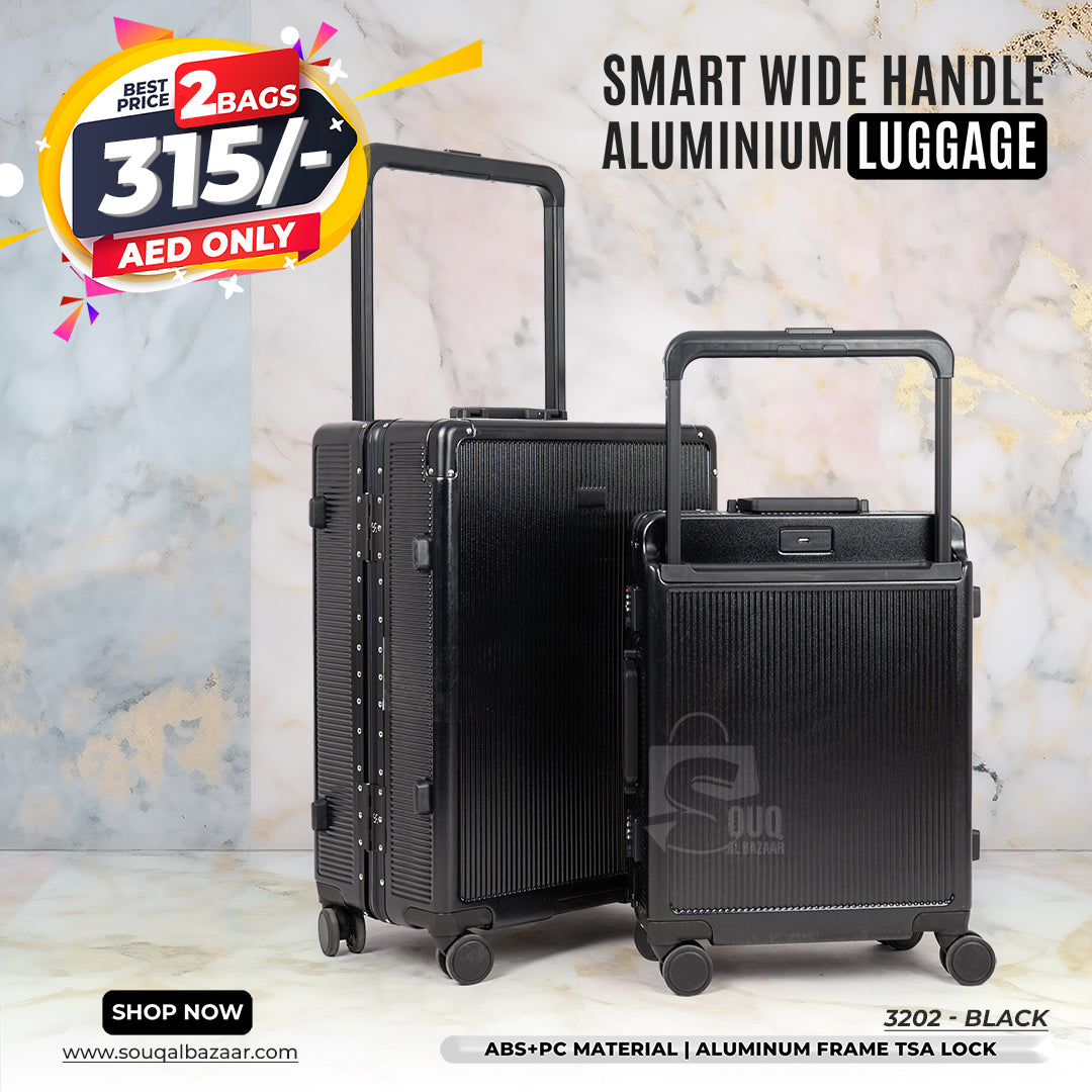 Wide Handle Smart Aluminum Frame Ultimate Travel Bag