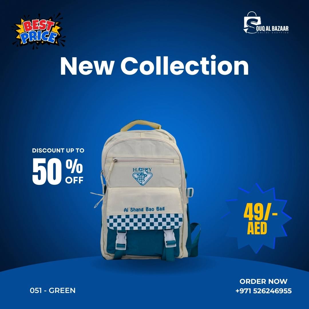 Durable Backpack for Study, Travel & Everyday Essentials – Spacious & Durable