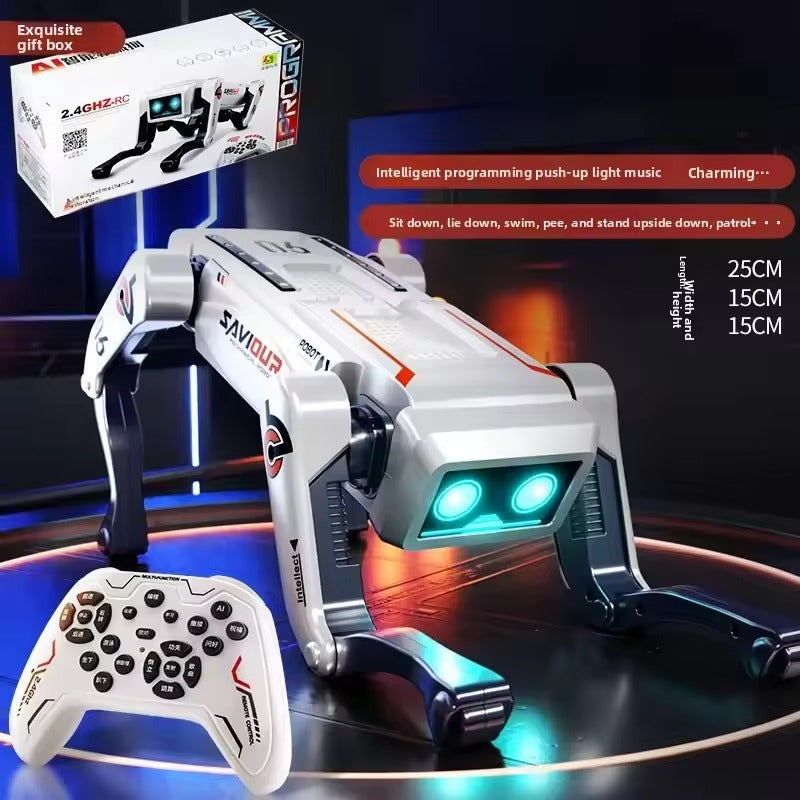 Robot Dog New Electric Remote Control Mechanical Toy AI Artificial Programming