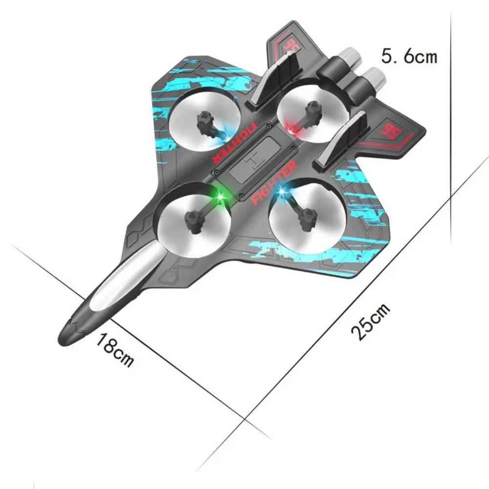 Star Fighter 2.4G Remote Control Fighter With LED Colorful Lights