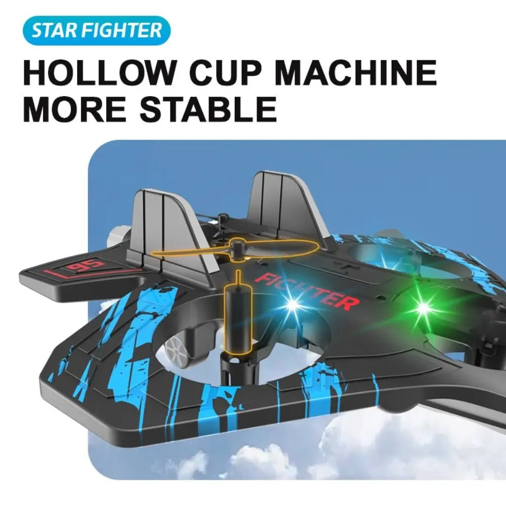 Star Fighter 2.4G Remote Control Fighter With LED Colorful Lights