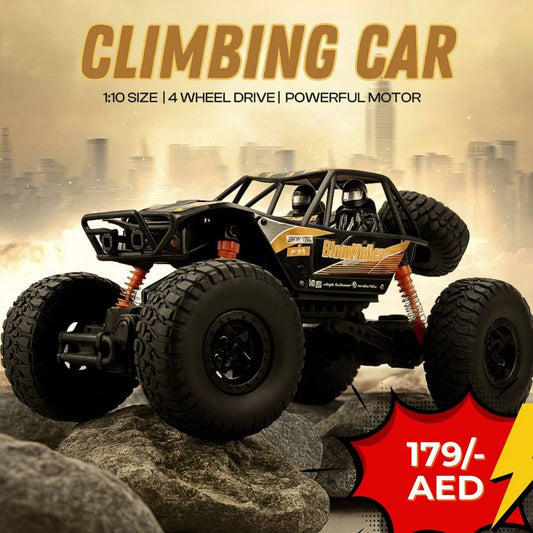 Climbing RC Car 1:10 Scale 2.4GHz 4WD High Speed Fast Remote Control Racing Car Kids Gift