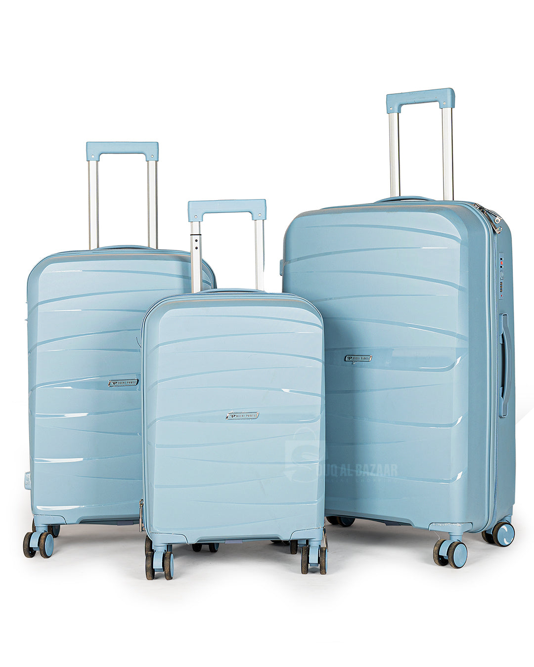 Glaze Anti-Theft PP Luggage Unbreakable Travel Bags