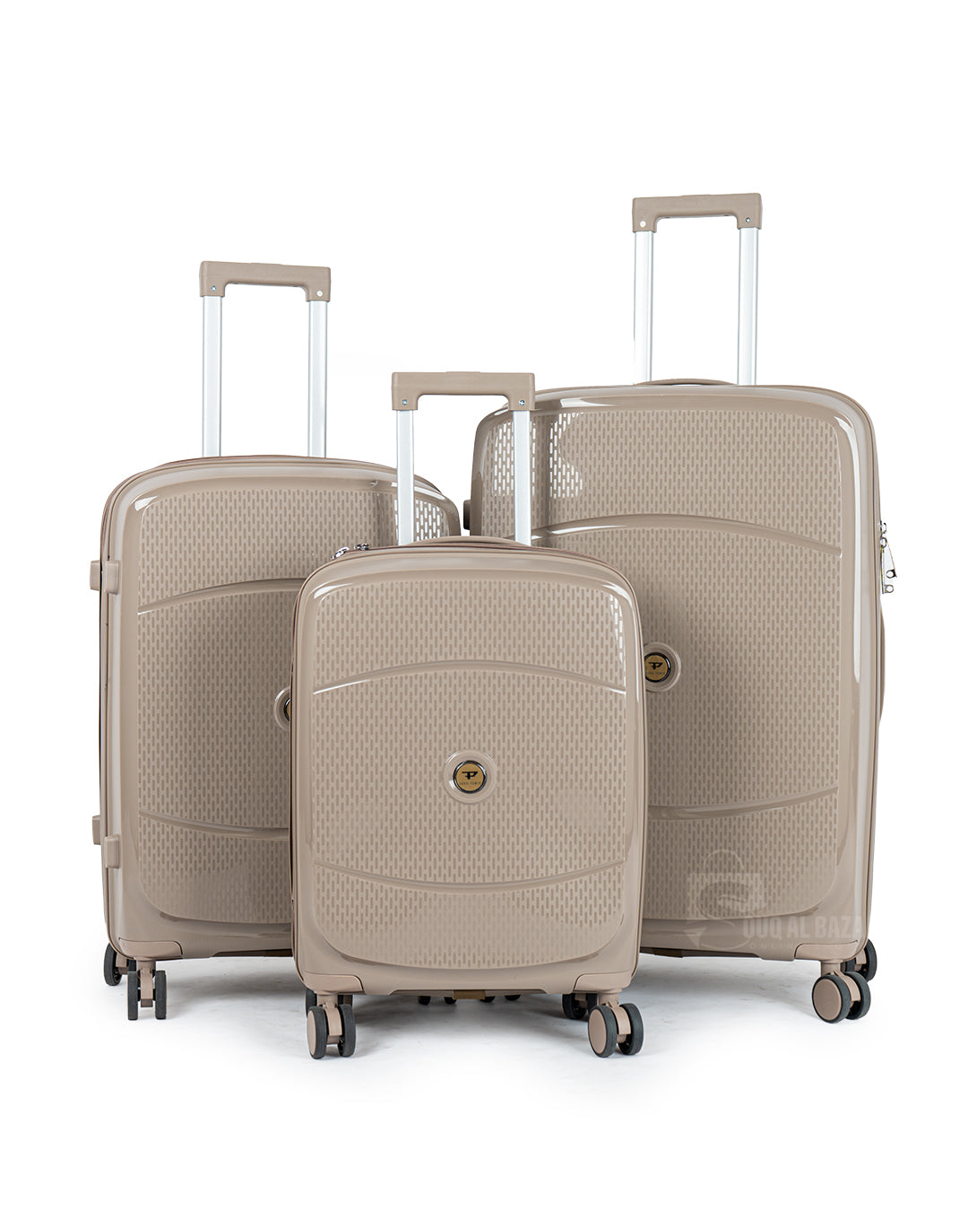 Wagon Stylish Anti-Theft PP Luggage Set – Includes 3 Unbreakable Travel Bags