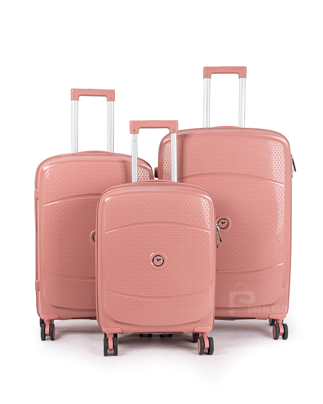 Wagon Stylish Anti-Theft PP Luggage Set – Includes 3 Unbreakable Travel Bags