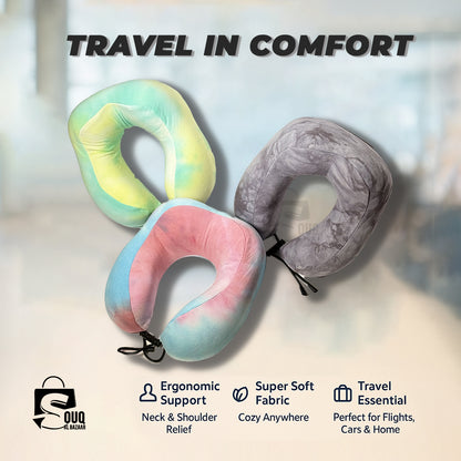 Soft U Travel Memory Foam Neck Pillow U-shaped