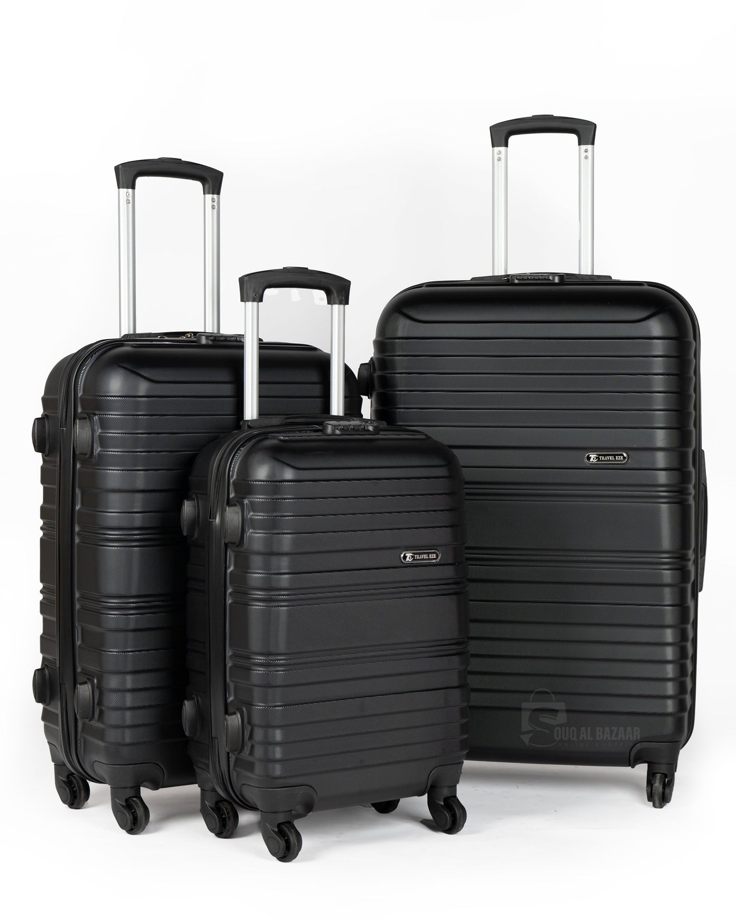 Photon Set of 3 ABS Hardside Travel Luggage Bag