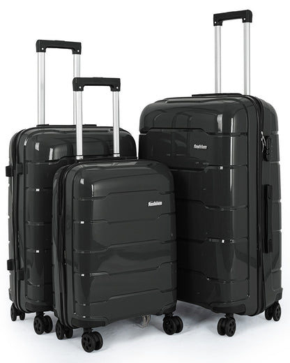 Plume Rubberized PP Unbreakable Travel Luggage