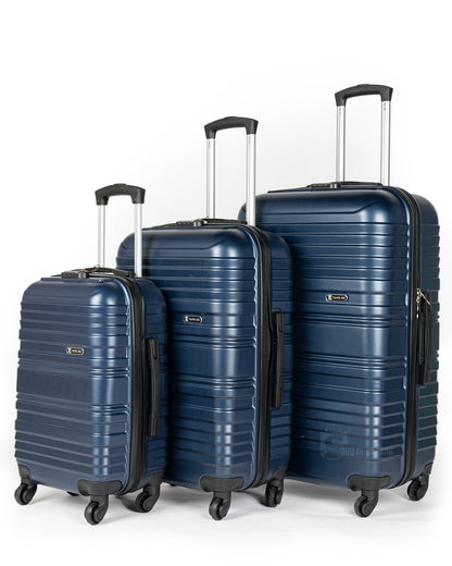 Photon Set of 3 ABS Hardside Travel Luggage Bag