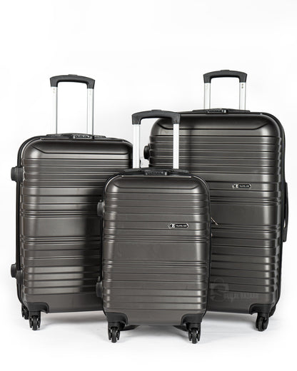 Photon Set of 3 ABS Hardside Travel Luggage Bag