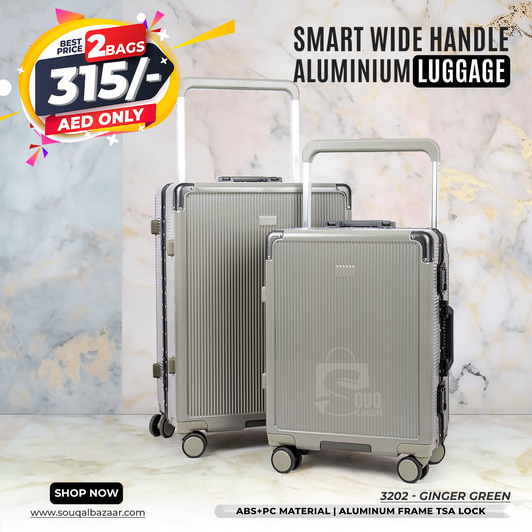 Wide Handle Smart Aluminum Frame Ultimate Travel Bag