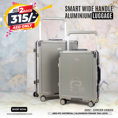 Wide Handle Smart Aluminum Frame Ultimate Travel Bag