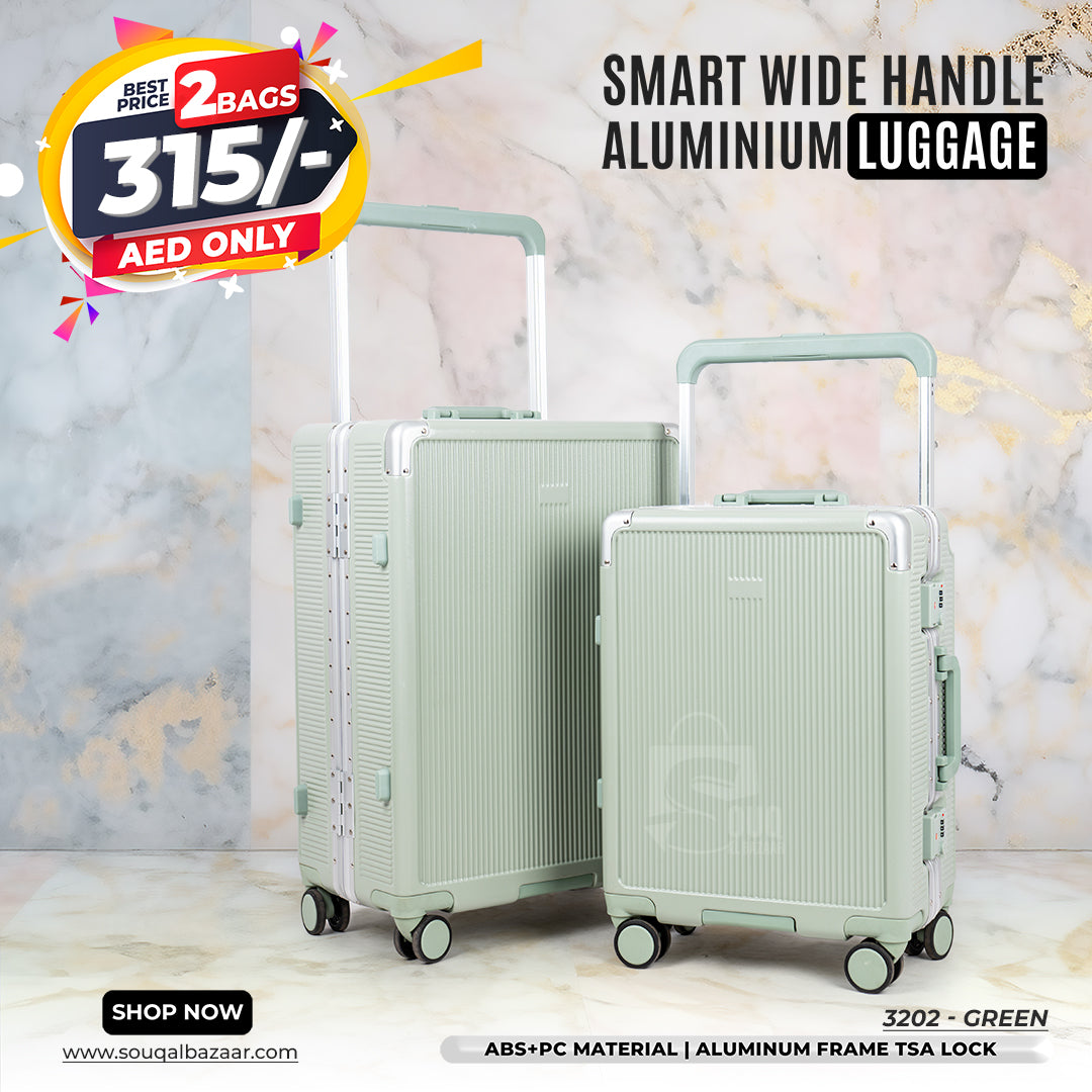 Wide Handle Smart Aluminum Frame Ultimate Travel Bag