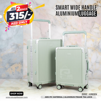 Wide Handle Smart Aluminum Frame Ultimate Travel Bag