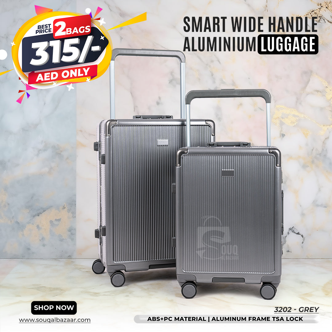Wide Handle Smart Aluminum Frame Ultimate Travel Bag