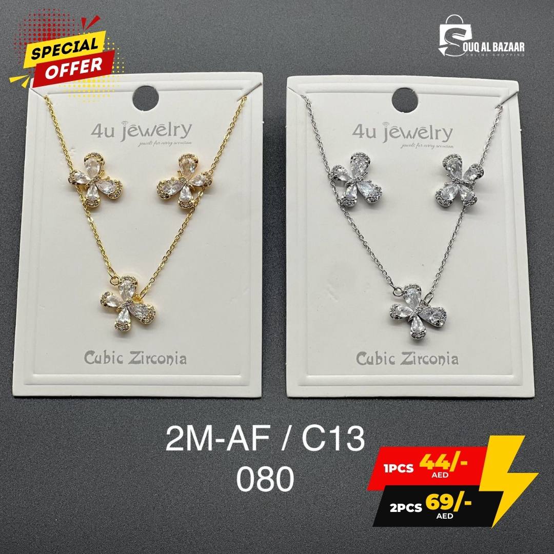 Beautiful Jewellery Set for Women Cubic Zircon – Necklace & Earrings
