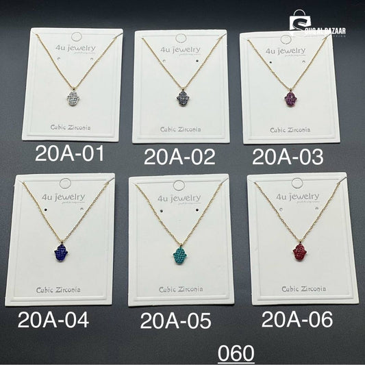 Sparkling Zircon Stones Elegant Jewellery  Women’s Cubic Zirconia Necklace