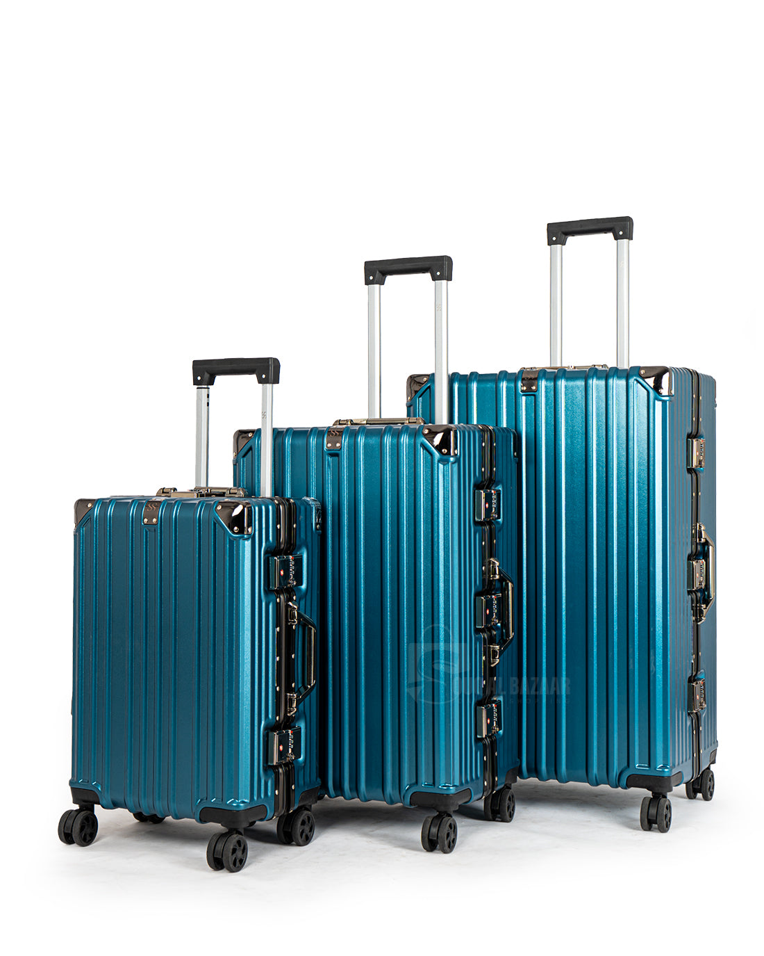 Aluminum hard case luggage on sale