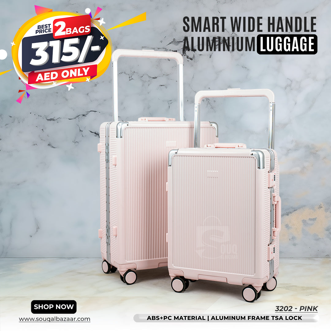 Wide Handle Smart Aluminum Frame Ultimate Travel Bag