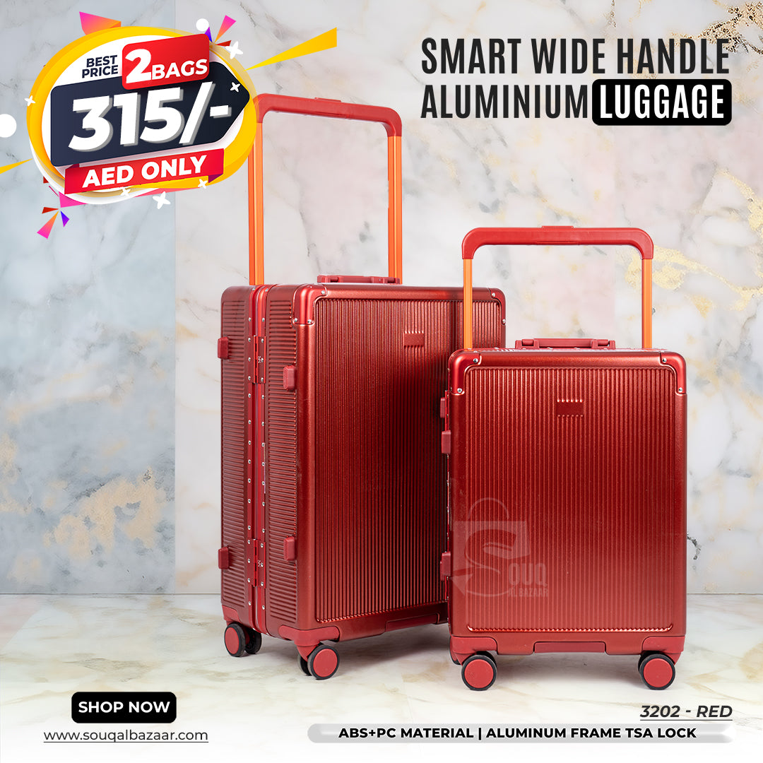 Wide Handle Smart Aluminum Frame Ultimate Travel Bag