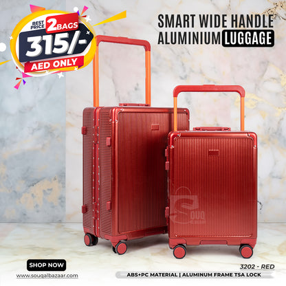 Wide Handle Smart Aluminum Frame Ultimate Travel Bag