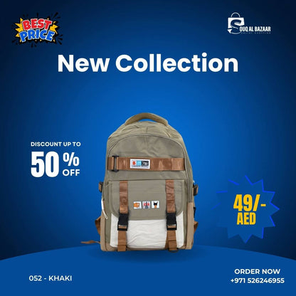 Stylish Backpack for Students, Office & Travel – New Collection