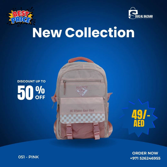 Durable Backpack for Study, Travel & Everyday Essentials – Spacious & Durable