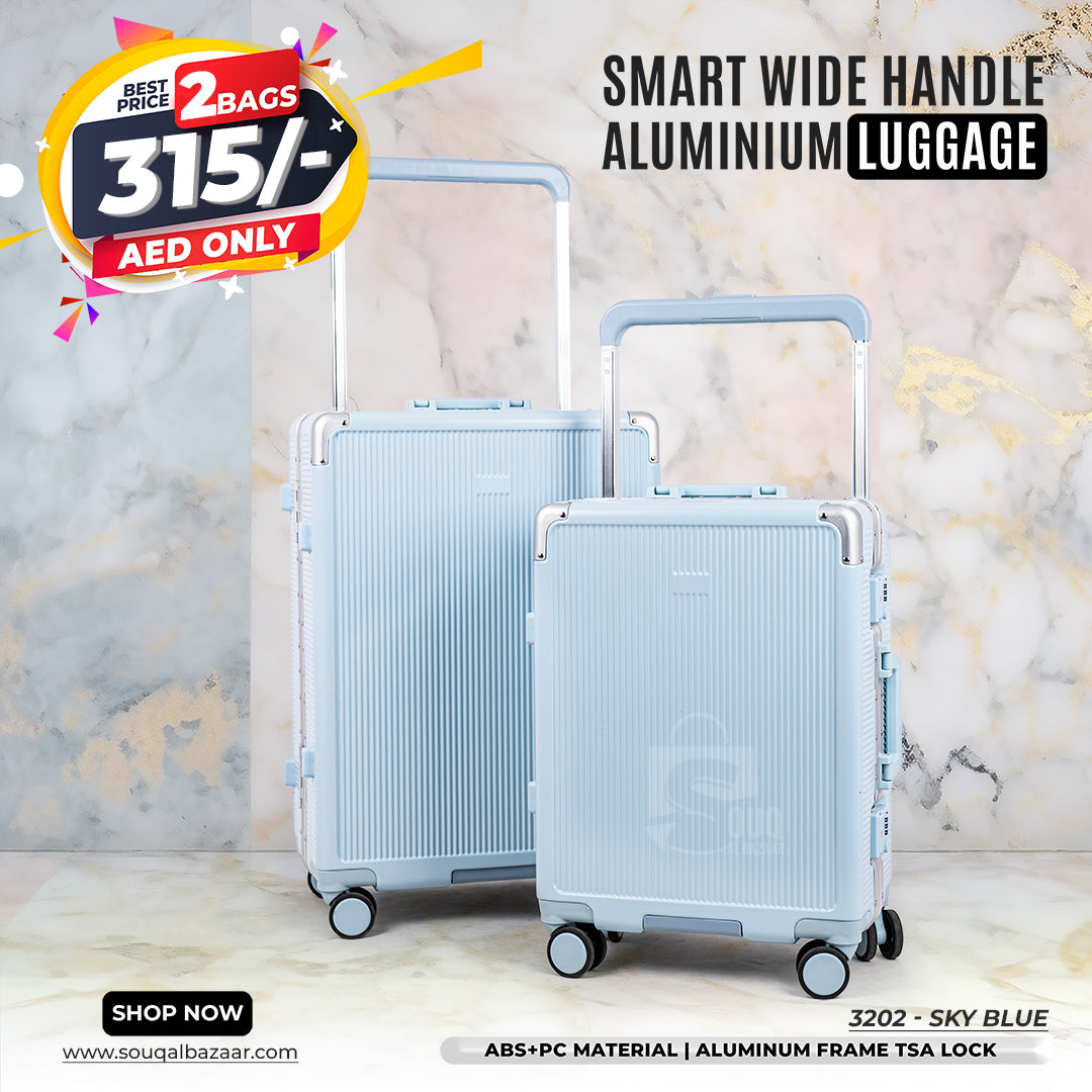 Wide Handle Smart Aluminum Frame Ultimate Travel Bag