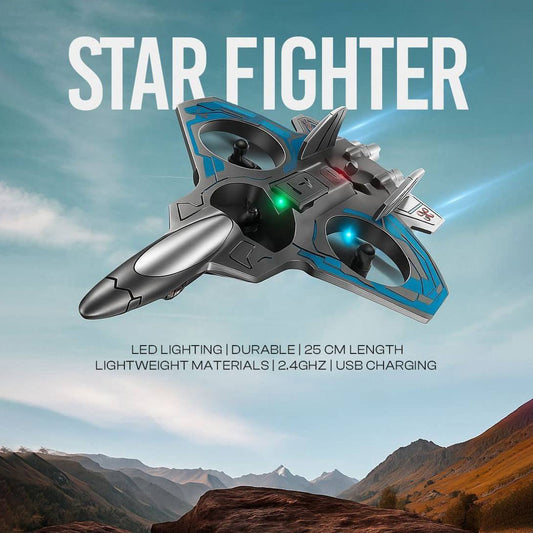 Star Fighter 2.4G Remote Control Fighter With LED Colorful Lights