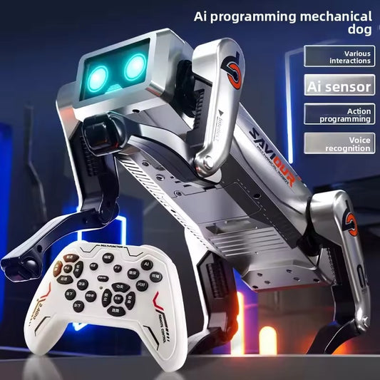 Robot Dog New Electric Remote Control Mechanical Toy AI Artificial Programming