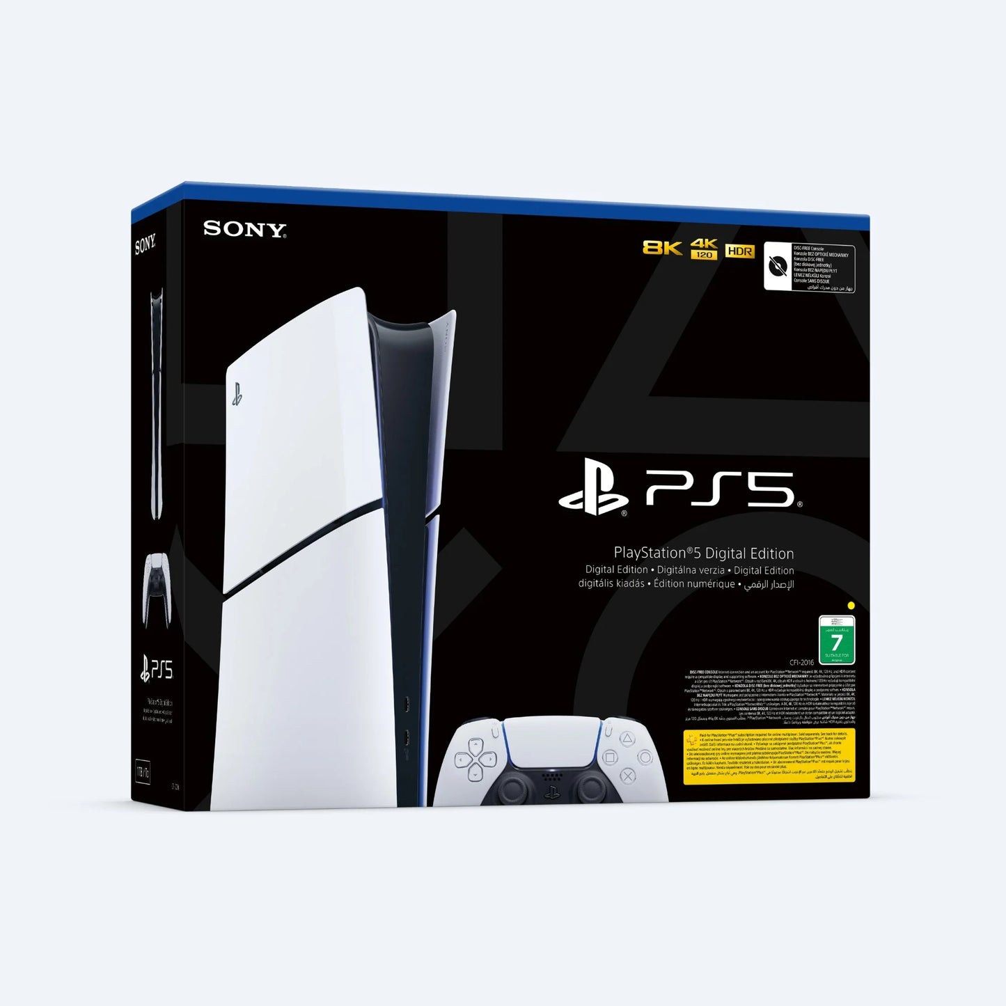 Sony PlayStation®5 Digital Edition (slim) Console Video Game - Europe Version