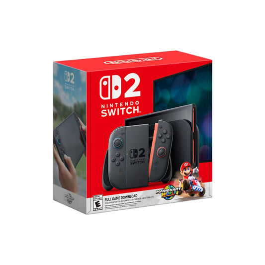Nintendo Switch 2+Mario Kart World Bundle Hybrid Gaming System with 4K Support, Enhanced Performance