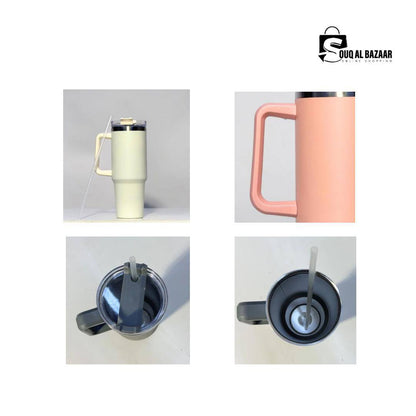 Stainless Steel Thermal Water Tumbler – Vacuum Insulated Travel Mug for Hot & Cold Drinks