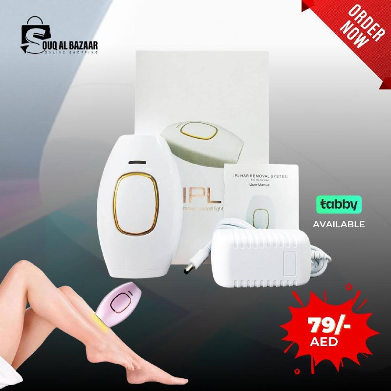 Laser Hair Removal Device – Painless, Safe & Long-Lasting Smooth Skin
