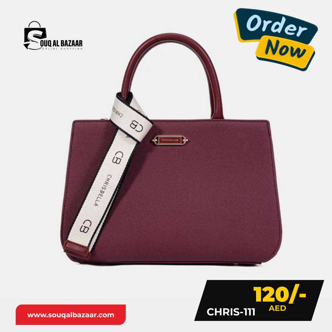 Chrisbella Trendy Handbag with Wallet – Premium PU Leather, Stylish & Durable