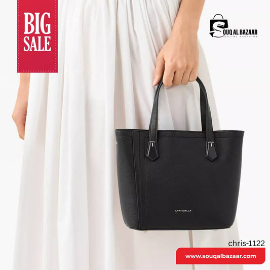 Chrisbella Trendy Tote bag with Wallet – Premium PU Leather, Stylish & Durable