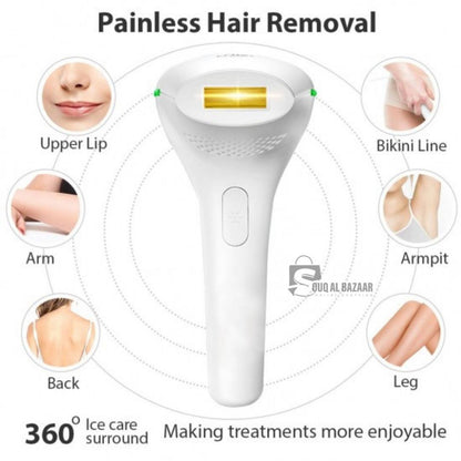 Semino Laser Hair Removal Device | 360° Ice Care & Safe Hair Removal