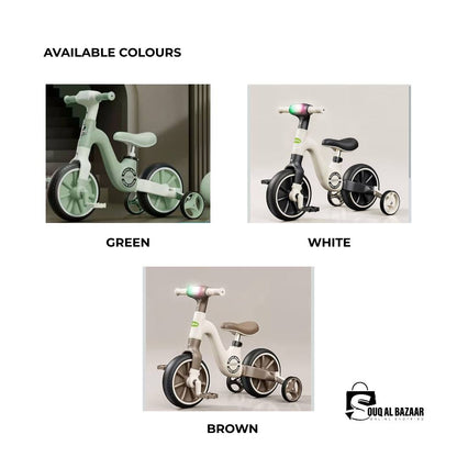 Buzzy 2-in-1 Kids Tricycle | Adjustable Seat, 360° Steering & Durable Wheels