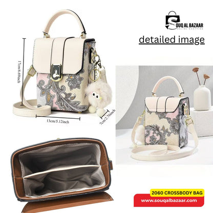 Flush Cutie 2060 Small Crossbody Shoulder Bag with Adjustable Strap Phone bag